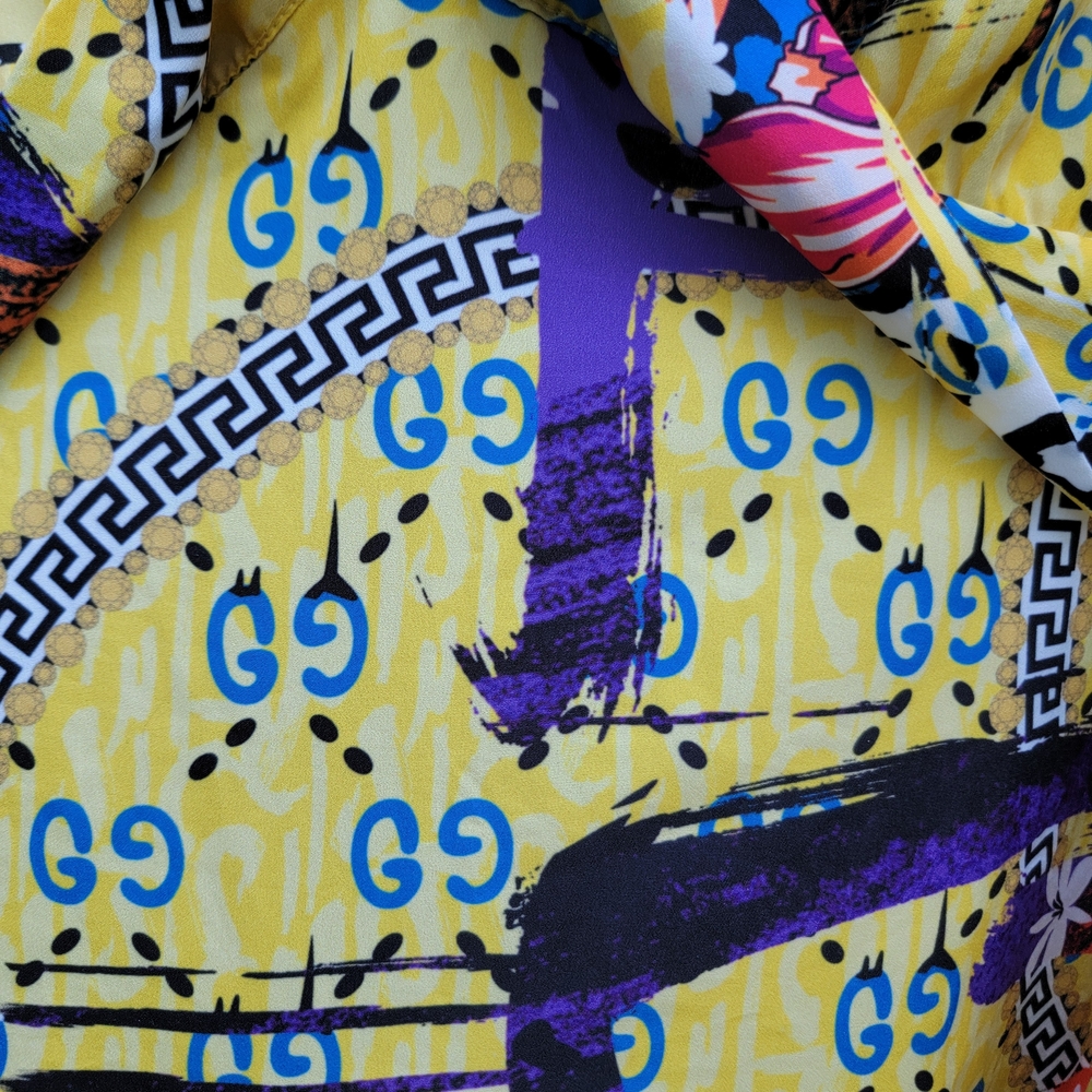 Vibrant Yellow Ruffled Dress - Picture 10 of 10